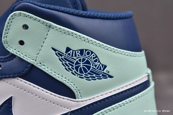 Mint Mid 554725-413 Blue 554725-413 Jordan 1 0328